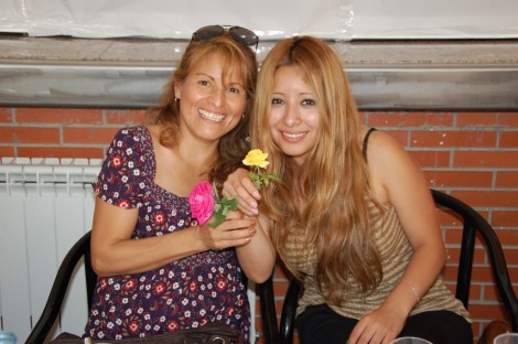 Sara Elisabeth Rodriguez y Mirella Rojas Rodriguez (madre e hija)