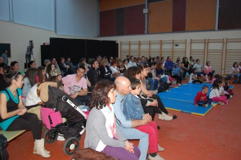 Público asistente a la primera sesión del programa 'Guardo en Danza'