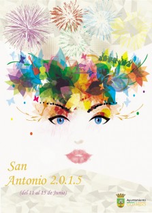 Cartel Fiestas San Antonio 2015 (Guardo) - NAYARA VALBUENA MAYO